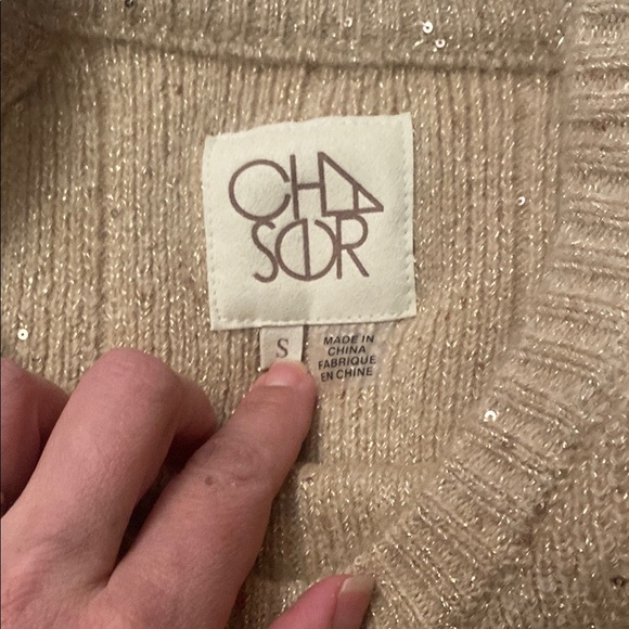Women's Chaser Tan Sweater - Picture 2 of 3